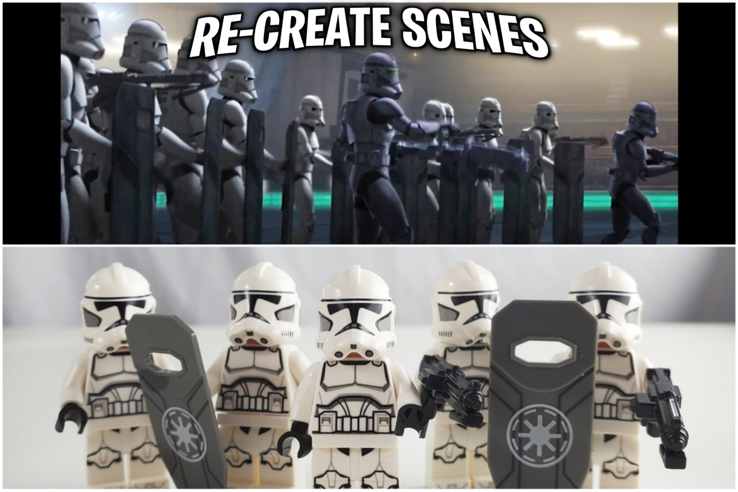 Custom Printed Clone Shield