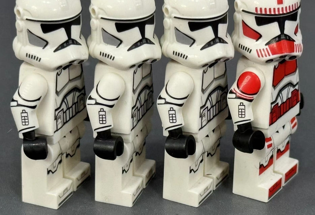 Custom Printed Shock Clone Trooper Arms