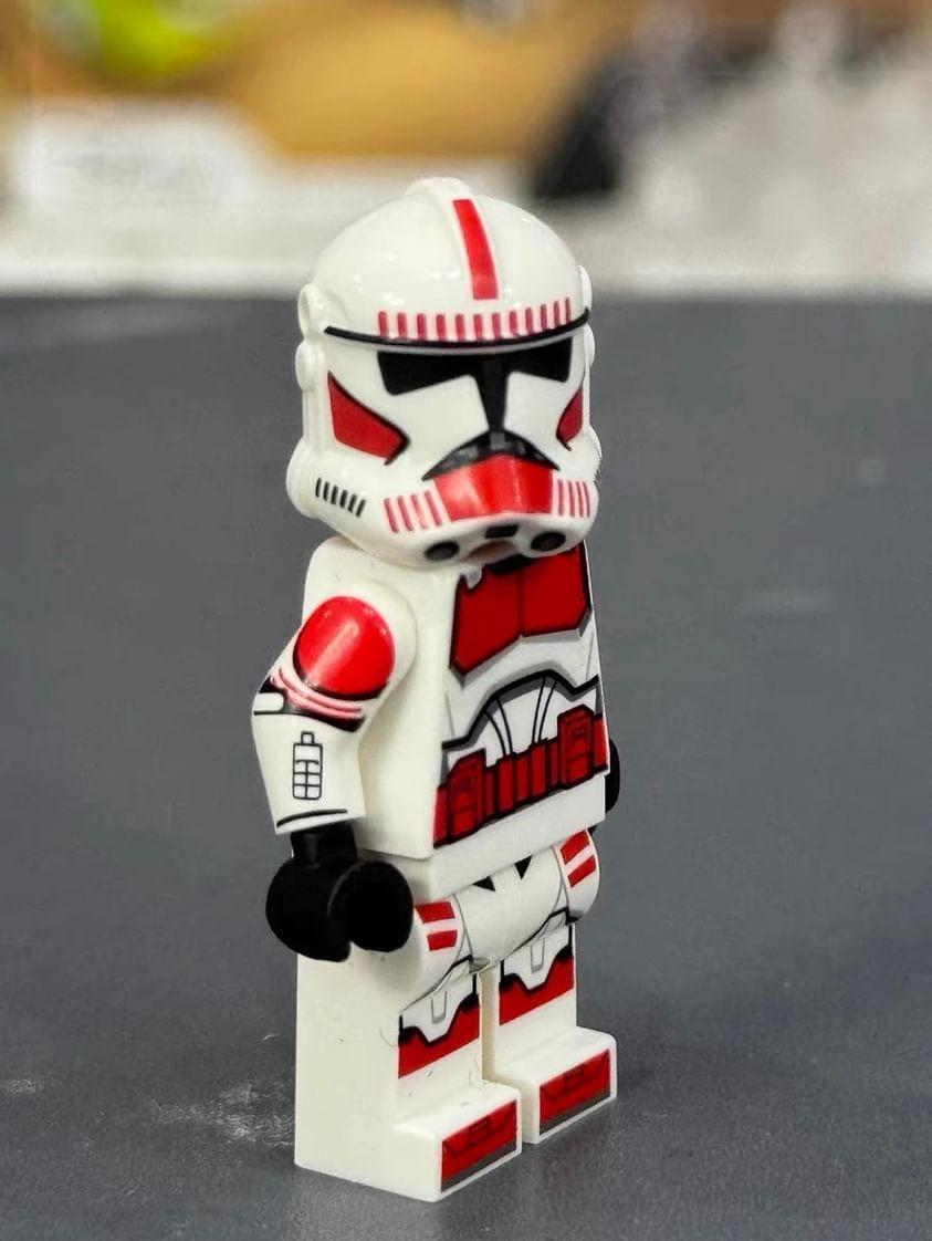 Custom Printed Shock Clone Trooper Arms